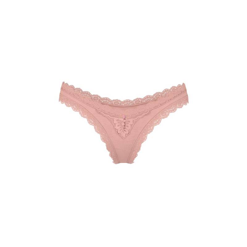 Victoria's Secret Pink Dream Angels Lace-Trim Brazilian Panty (XS)