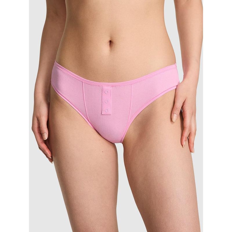 Victoria's Secret PINK Cotton Cheeky Panty - Pink (XS)