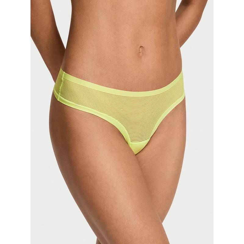 Victoria's Secret Green No-Show Thong Panty (XS)
