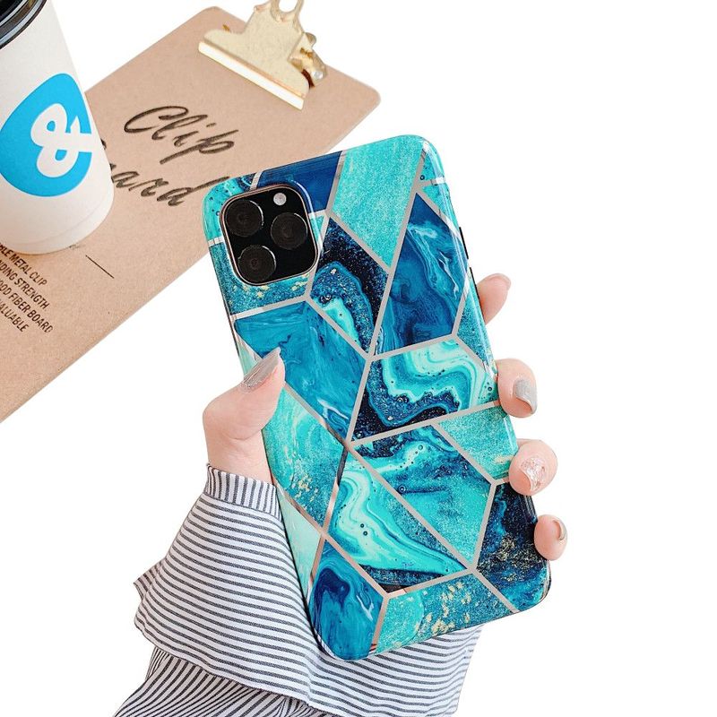 MVYNO Beautiful Cover for iPhone 11 6.1 inches (Funky Blue)