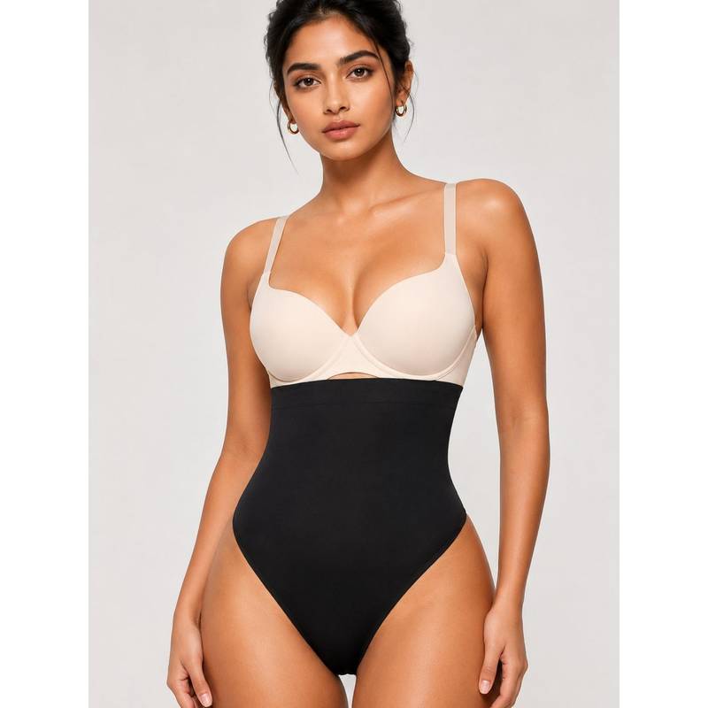 Shop The Edit High Waisted Tummy Control Thongs (2XL/3XL)