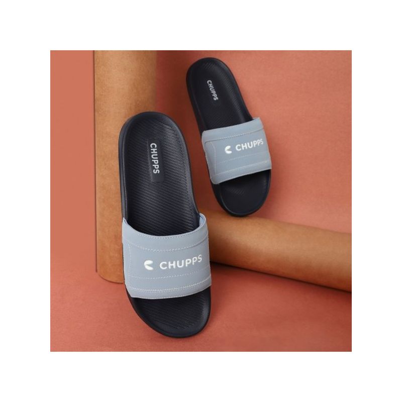 Chupps Urban One Sliders Men Casual Sliders Blue (UK 9)