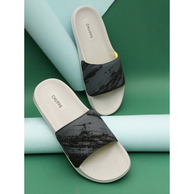 Chupps Urban One Sliders Men Casual Sliders Grey (UK 8)