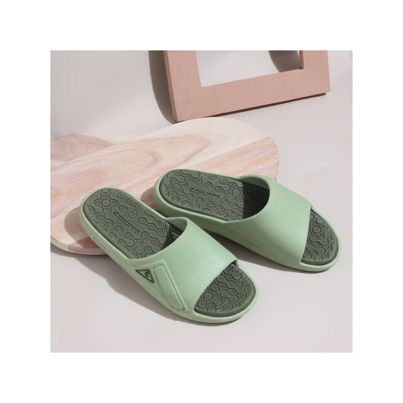 Chupps Women Nova Sea Green Casual Sliders (UK 6)