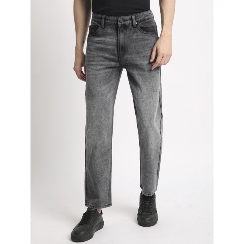 Bene Kleed Men Light Faded Mid Rise Relaxed Fit Jeans (36)