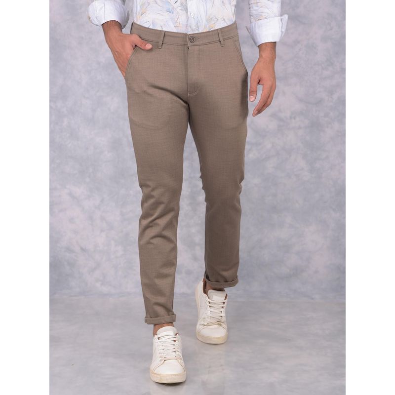 CRIMSOUNE CLUB Mens Khaki Trouser (28)