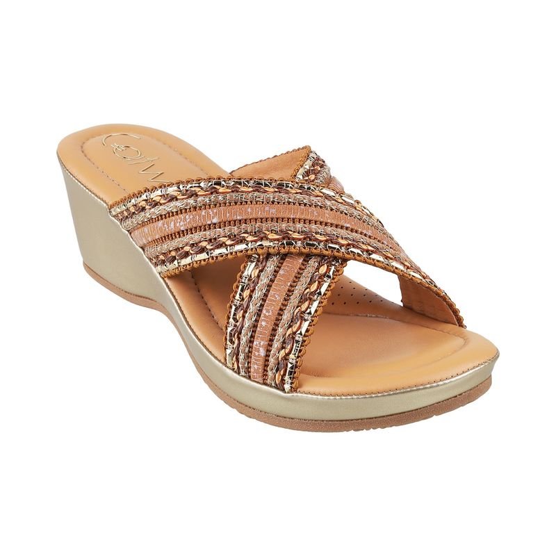 Catwalk Casual Women Tan Hot Chic Sandals (UK 5)