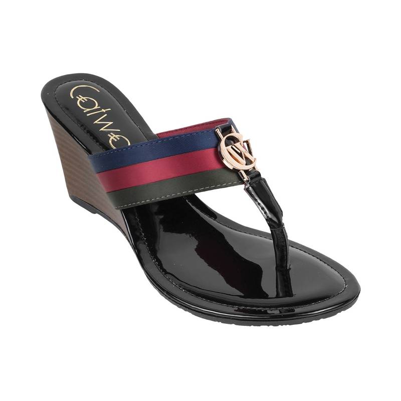 Catwalk Casual Women Red Boho Chic Sandals (UK 7)