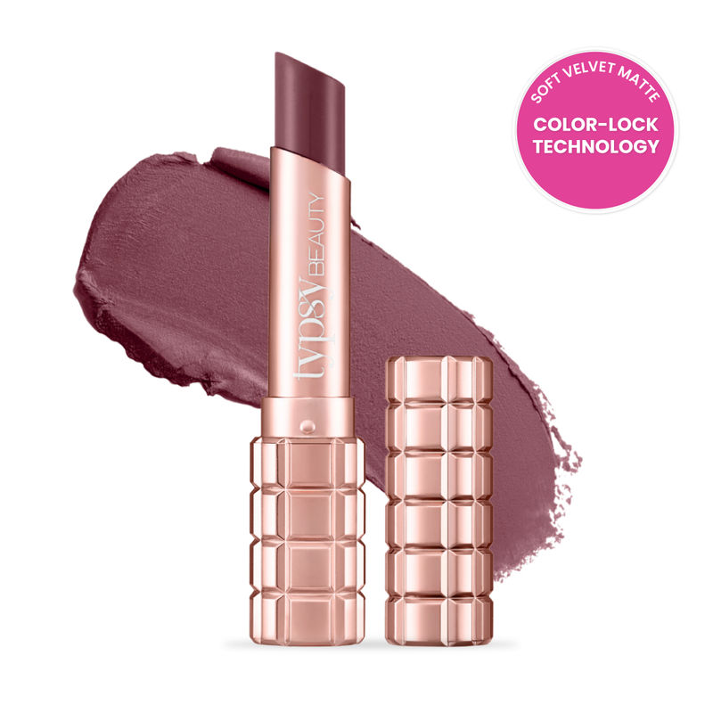 Typsy Beauty Cocoa Peptide Velvet Lipstick - Mocha Mauve Deep 09