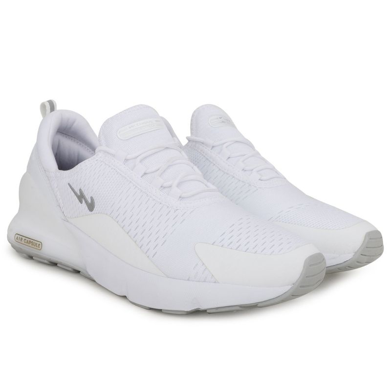 Campus Dragon White Running Shoes (UK 10)