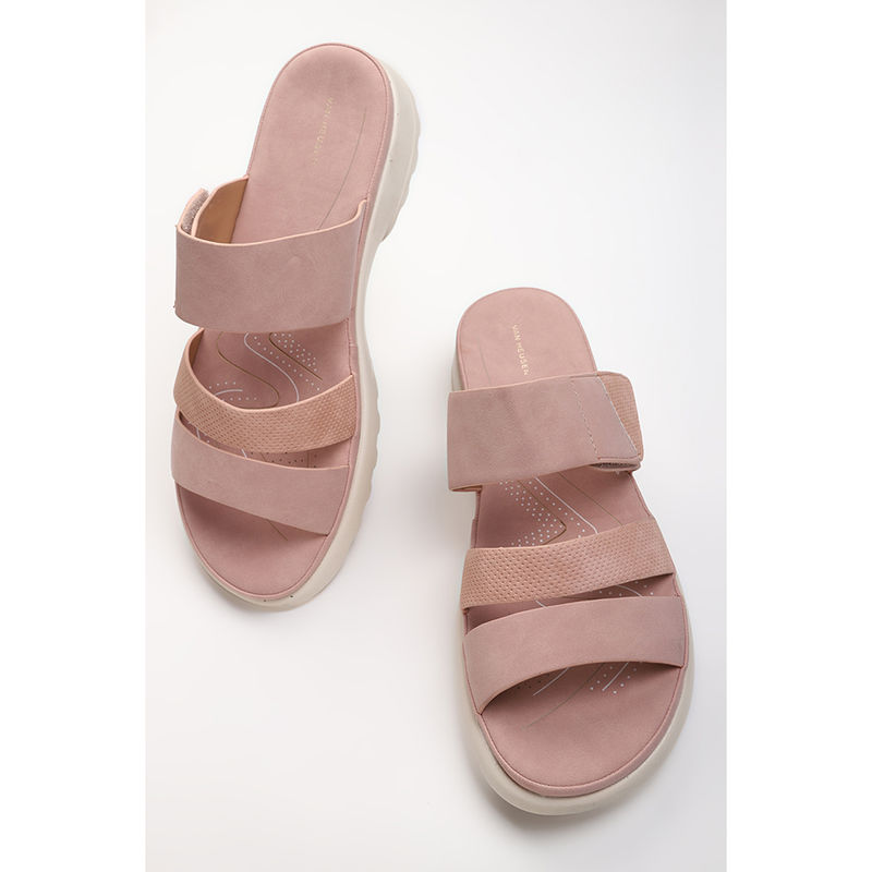 Van Heusen Women Pink Sandals (UK 7)