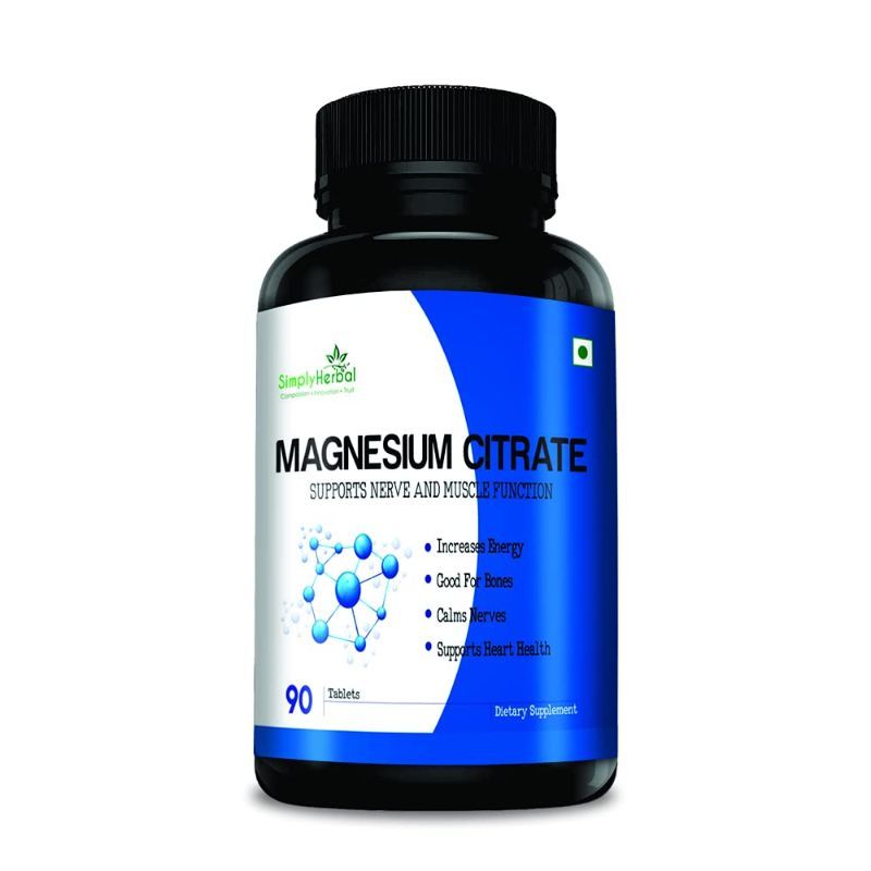 Buy Simply Herbal Magnesium Citrate Complex Supplements 330mg Online