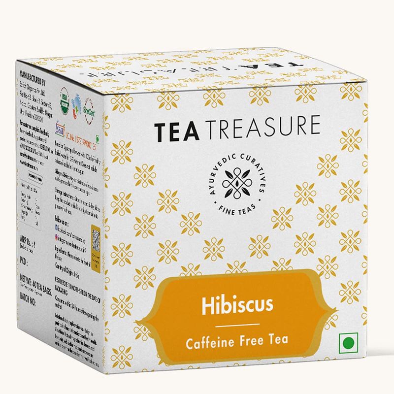 Tea Treasure Hibiscus Flower Tea Bags