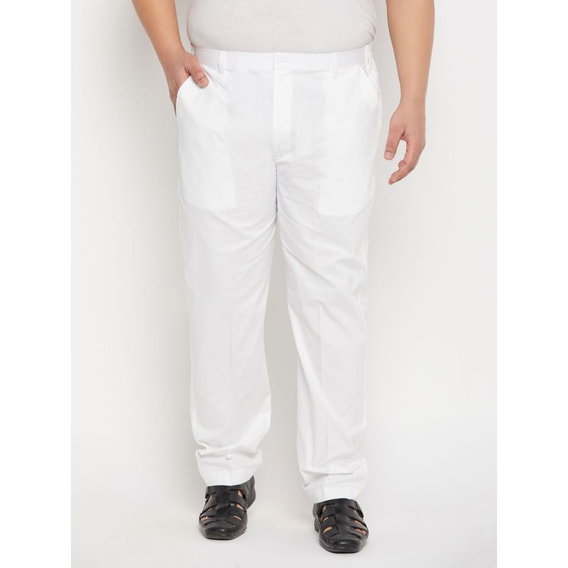 Vastramay Men's White Pyjama (2XL)