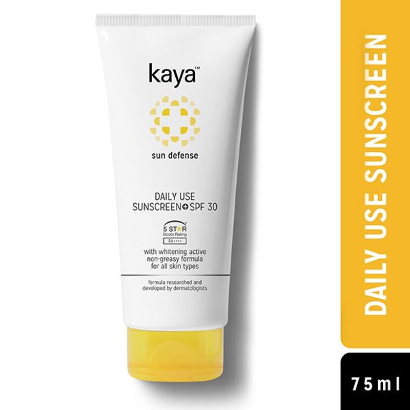 Kaya Daily Sun Defence Use Sunscreen + SPF 30