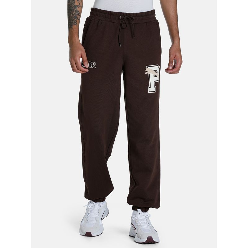 Puma x1DER Relaxed Mens Brown Trackpants (M)