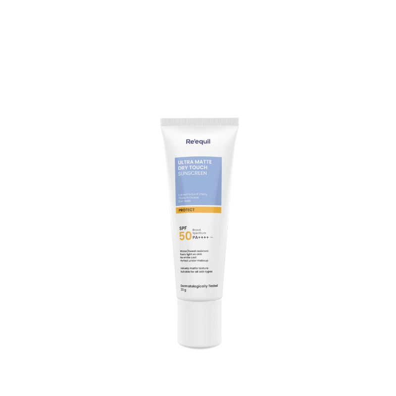 Reequil Ultra Matte Dry Touch Sunscreen Gel Spf 50 PA++++