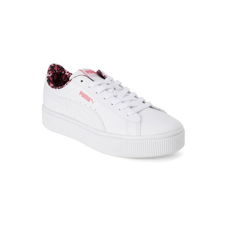 Puma Vikky Stacked Neon Lights Women Casual - White: Buy Puma Vikky Stacked Lights Women Casual Shoes - White Online at Best Price in India | Nykaa