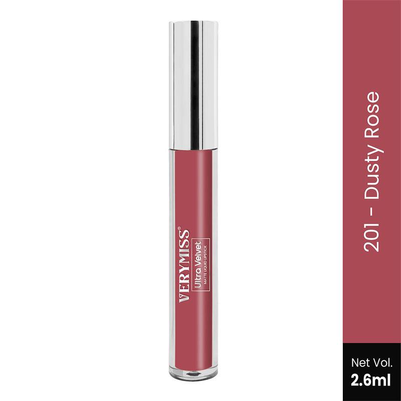 VERYMISS Ultra Velvet Matte Liquid Lipstick - 201 Dusty Rose