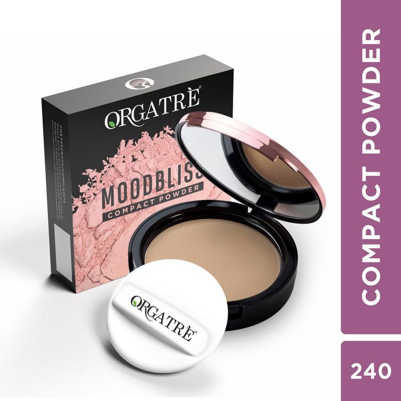Orgatre Moodbliss Compact Powder - Sand Beige 240
