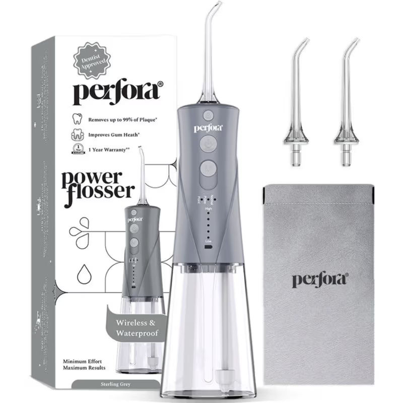 Perfora Power Flosser - Sterling Grey