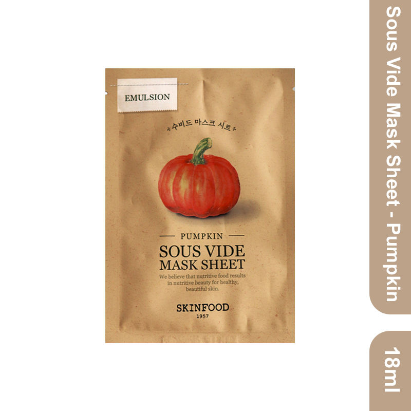 Skinfood Sous Vide Mask Sheet - Pumpkin