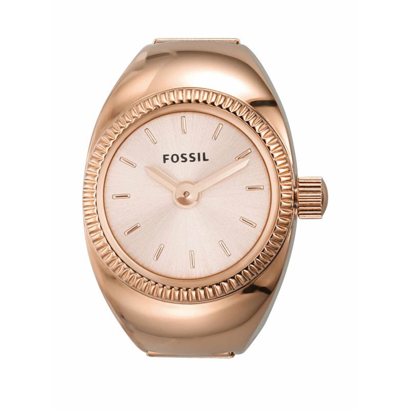 Fossil Ring Watch Rose Gold Watch ES5247: Buy Fossil Ring Watch Rose ...