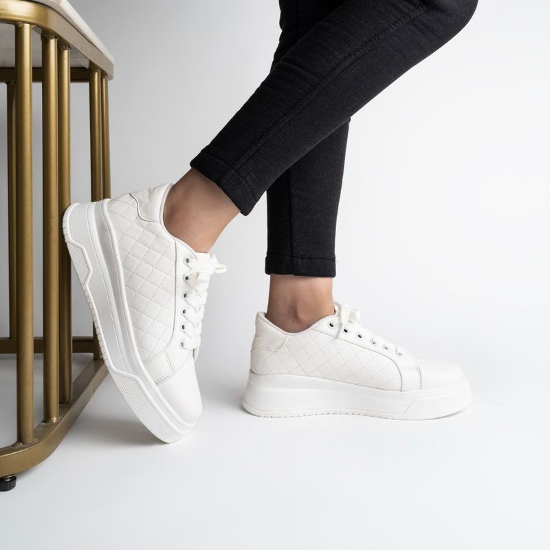 Shoetopia Women White Sneakers (EURO 40)