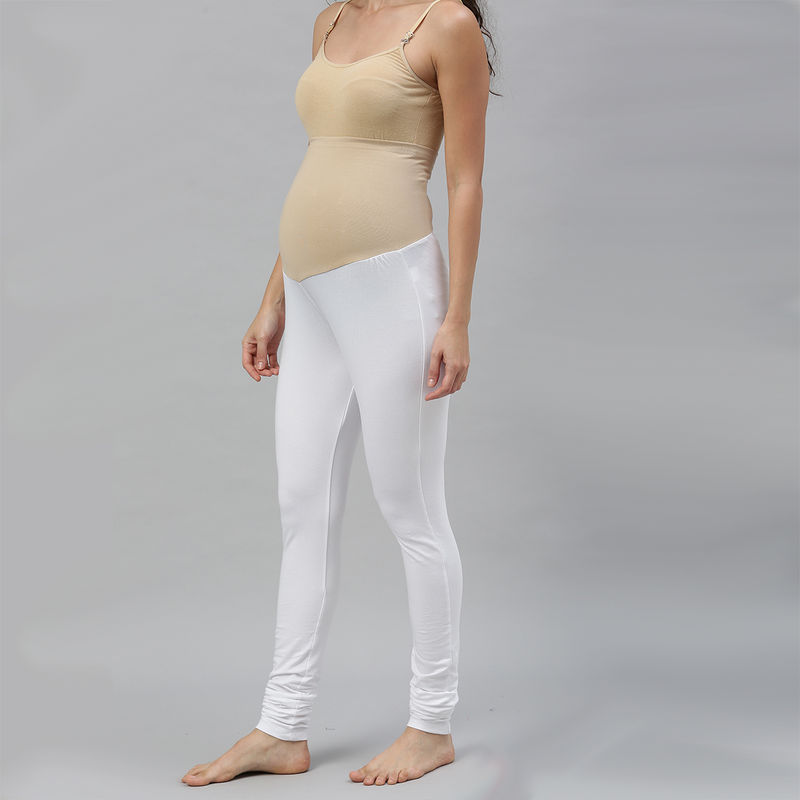 Nejo Maternity Churidar - White (L)