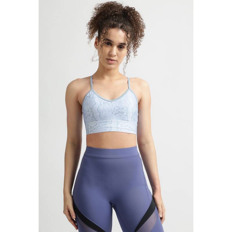 Reebok Women Grey Sports Bra (XS)