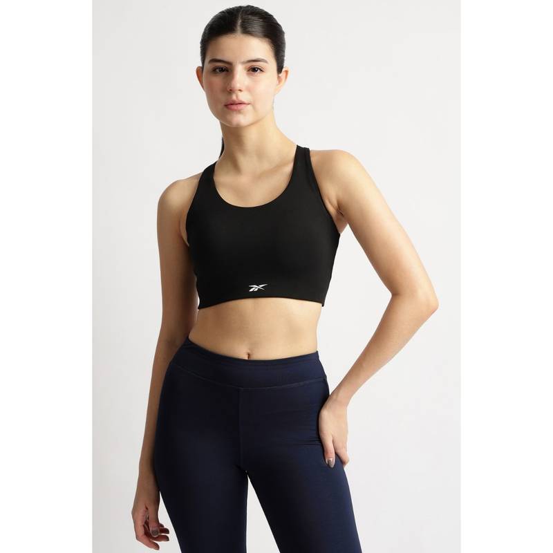 Reebok Women Black Sports Bra (S)