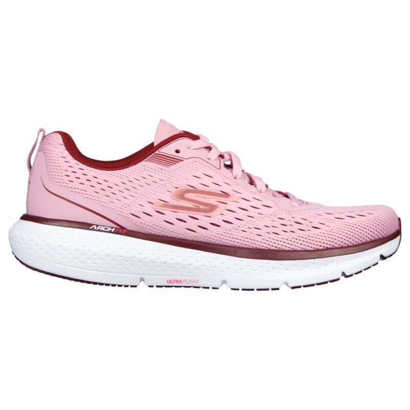 SKECHERS GO RUN PURE 3 Pink Running Shoes (UK 3)