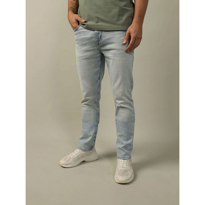 American Eagle Men Blue Air Flex Ultrasoft Slim Jeans (32)