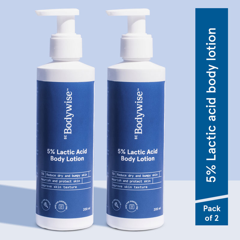 Be Bodywise 5 Lactic Acid Body Lotion For Improving Skin Texture