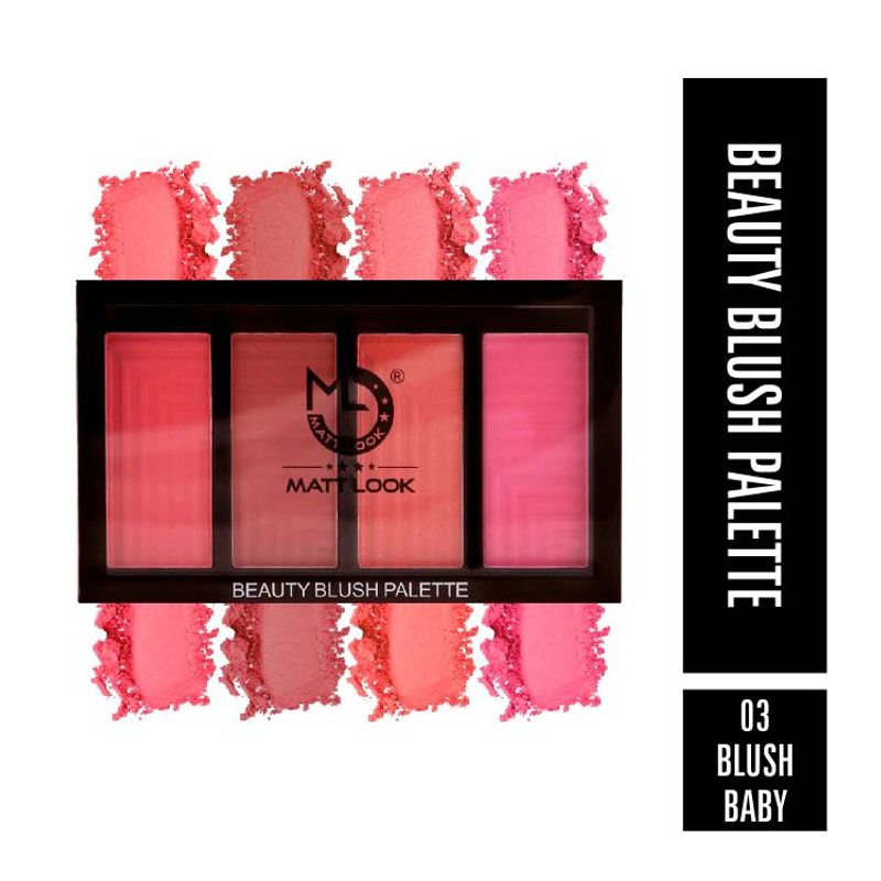 Matt look Beauty Blush Palette - 03 Blossom