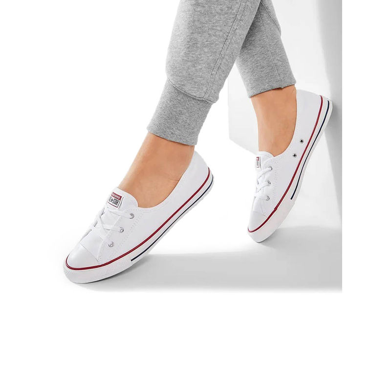 Converse Women Chuck Taylor All Star Ballet Lace Slip On Sneakers (UK 5)