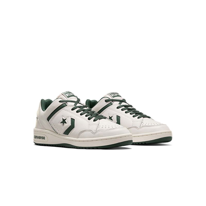 Converse Unisex Weapon Leather Low Top Sneakers (UK 6)