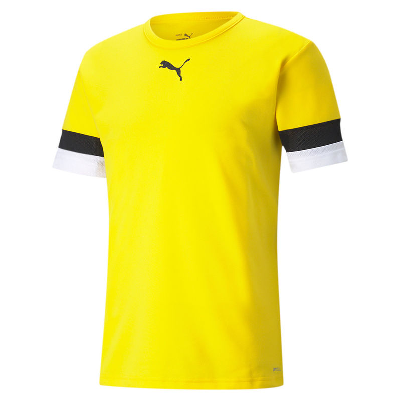 Puma teamRISE Jersey Men Yellow T-Shirt (XS)