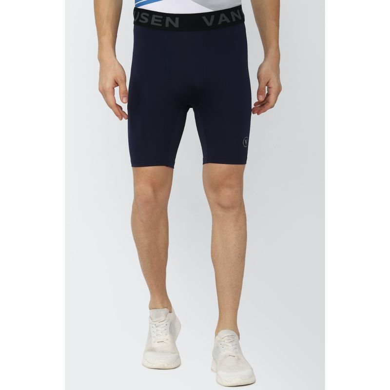 Van Heusen Navy Shorts (S)