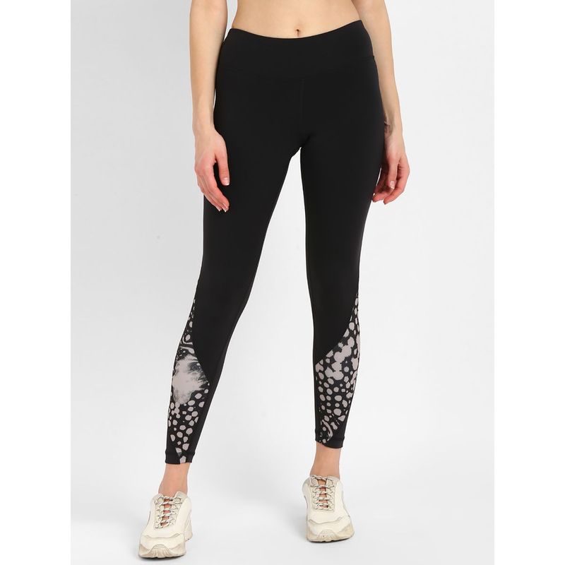 Reebok Modern Safari Tights Black Training Tight (XS)