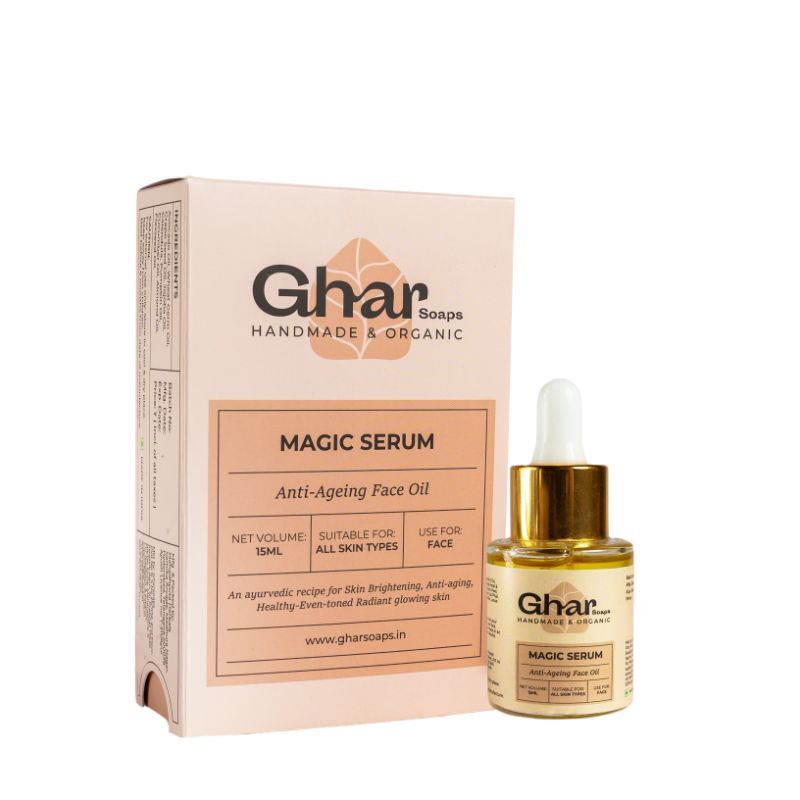 Ghar Soaps Anti Ageing Ayurvedic Face Oil For Glowing Skin Buy Ghar