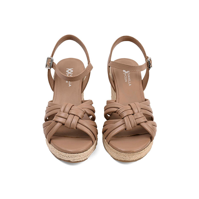 Vanilla Moon Nyela Beige Formal Wedge (EURO 40)