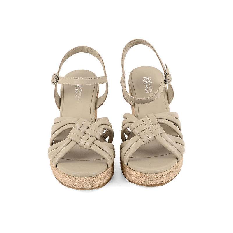Vanilla Moon Nyela Grey Formal Wedge (EURO 36)