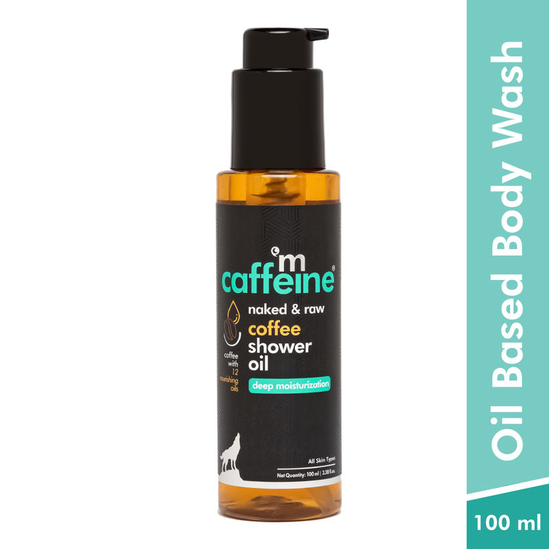 MCaffeine Coffee Shower Oil Body Wash Moisturising Oil Based Soap