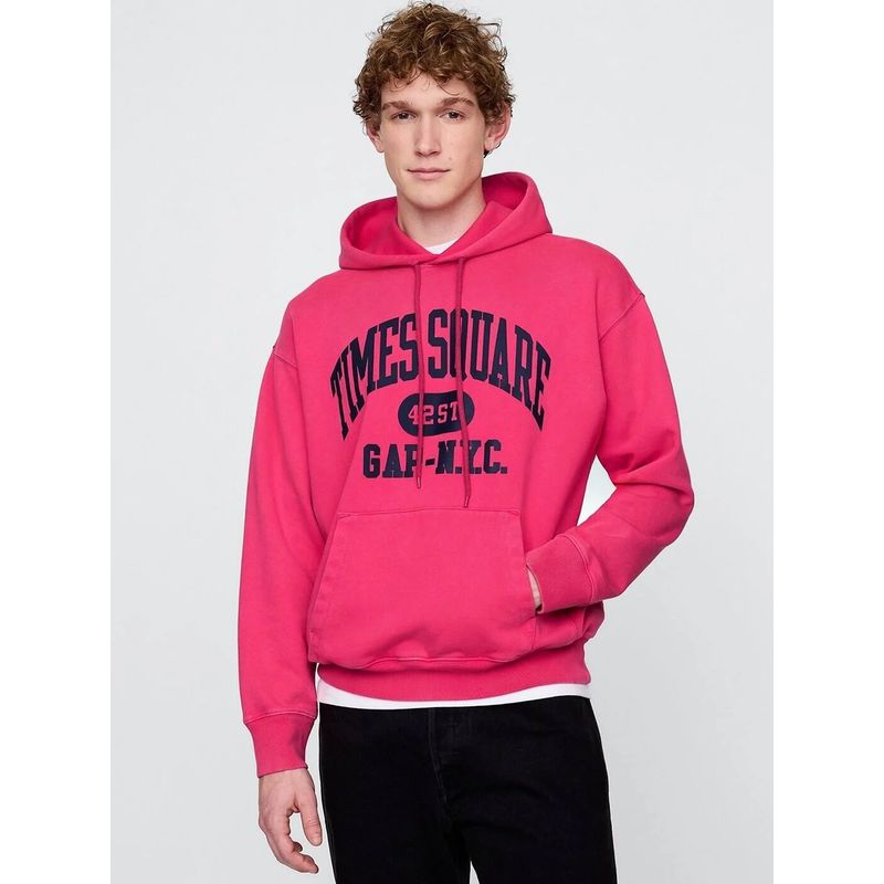 GAP Men Letter Print Hoodie (M)