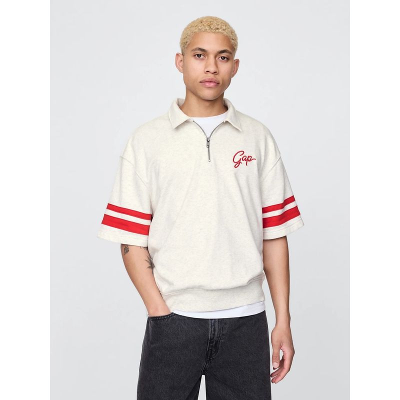 GAP Men Oversized Collared Sweatshirt (M)