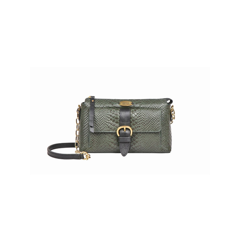 Hidesign Green ELIZA 03 SB Women Sling and Cross Bag Buy Hidesign