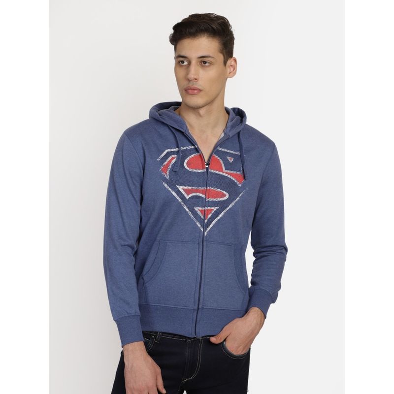 Superman zip hoodie hot sale