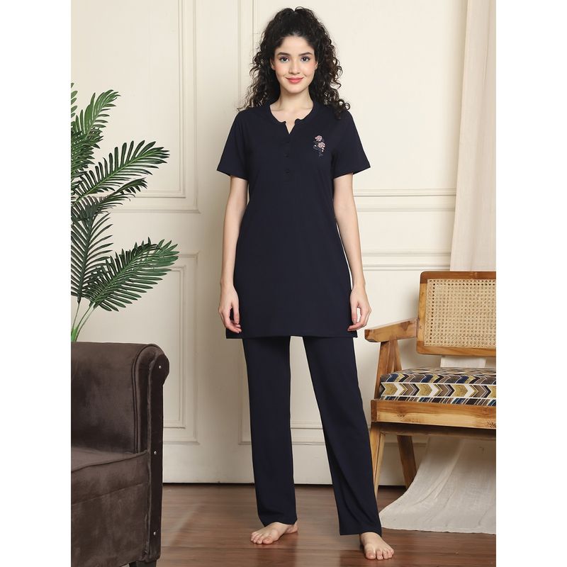 Indreams Women Night Suit (Set of 2) (M)