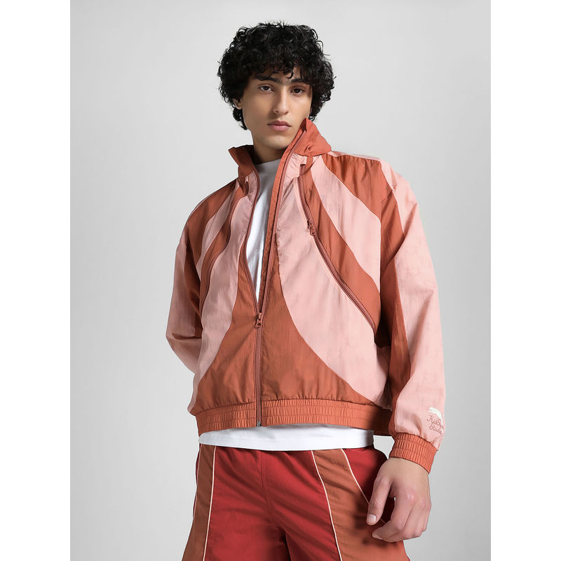 Puma Orange X Kid super Men's Relaxed Fit Windbreaker (2XL)
